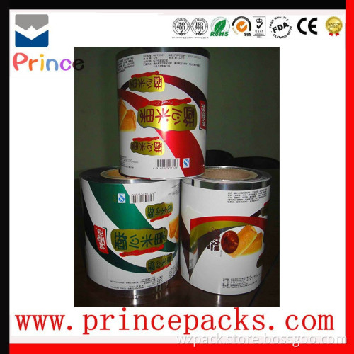 plastic roll film for food packaging, Laminated film/roll film